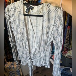 Polly & Esther Wrap Around Blouse